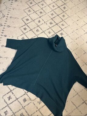LOFT Dark green Turtleneck Sweater